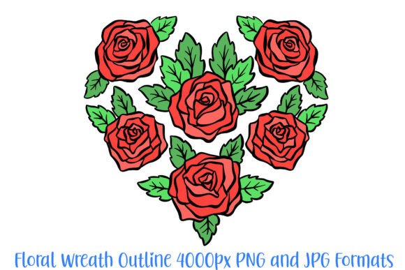 Download Rose Heart Floral Flower Graphic PNG - Premium Resources